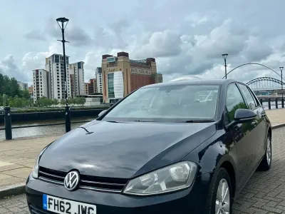 Used VW Golf VII SE 105 HP (77 kW) 2013 Black Hatchback