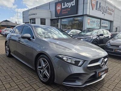 Begagnad Mercedes A200 AMG Line Premium 163 HK (119 kW) 2020 Grå Halvkombi