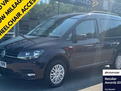 Used VW Caddy Life 102 HP (75 kW) 2019 Mauve/purple MPV