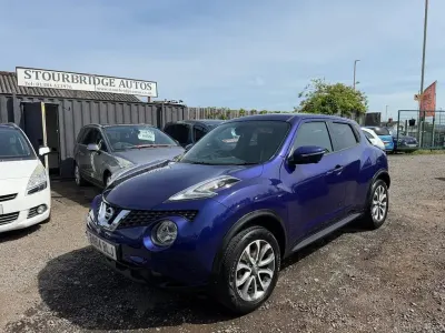 Used Nissan Juke S 110 HP (80 kW) 2014 Blue SUV