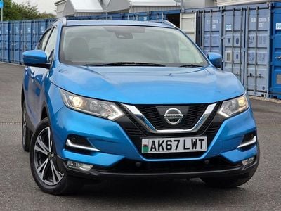 Used Nissan Qashqai N-Connecta 2017 Blue SUV