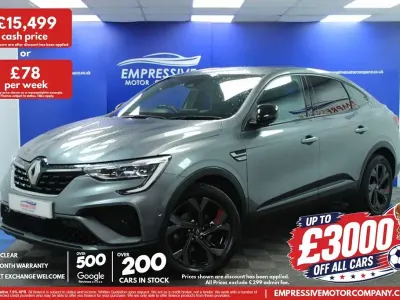 Used Renault Arkana R.S. 145 HP (106 kW) 2022 Grey SUV
