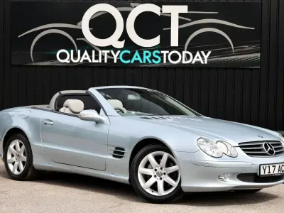 Used Mercedes SL350 2003 Silver Cabriolet