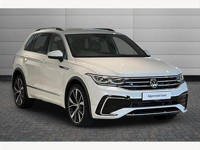 Used VW Tiguan R-line 150 HP (110 kW) 2023 White SUV