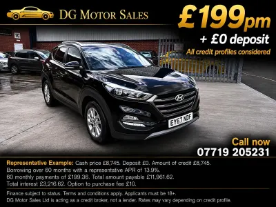 Used Hyundai Tucson SE 136 HP (100 kW) 2017 Black SUV