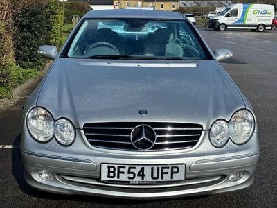 Used Mercedes CLK200 Avantgarde 163 HP (119 kW) 2004 Silver Coupe