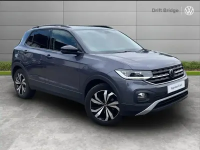 Used VW T-Cross Black Edition 95 HP (69 kW) 2023 Grey SUV