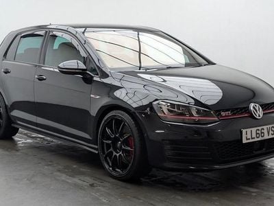 Used VW Golf VII GTI 230 HP (169 kW) 2016 Black Hatchback