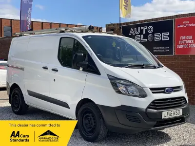 Used Ford Transit Custom 100 HP (73 kW) 2016 White Van