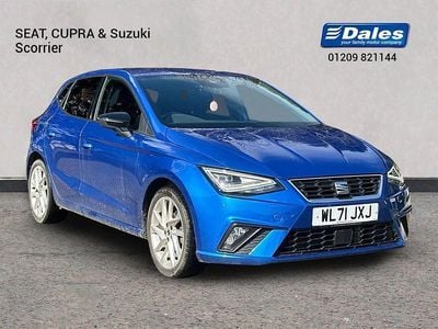 Used Seat Ibiza FR 2022 Blue Hatchback