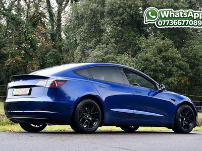 Used Tesla Model 3 Standard Range 366 kW (498 HP) 2021 Blue Sedan