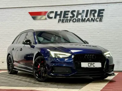 Usado Audi S4 Comfort 400 CV (294 kW) 2017 Azul Familiar