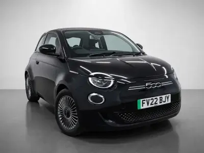 Used Fiat 500e Icon 86 kW (118 HP) 2022 Black Hatchback