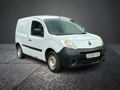 Usado Renault Kangoo 2009 Blanco Monovolumen