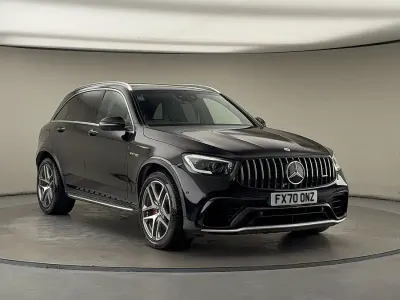 Used Mercedes GLC63 AMG Premium Plus 510 HP (375 kW) 2020 Obsidian black SUV