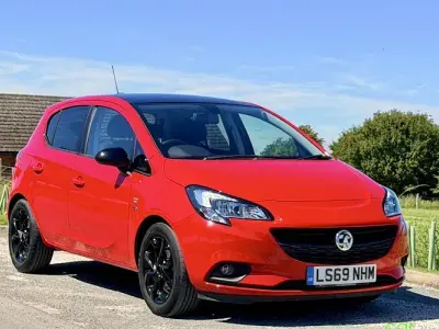Used Vauxhall Corsa 75 HP (55 kW) 2019 Red Hatchback