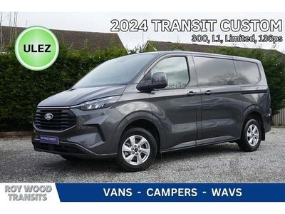 Used Ford Transit Custom Limited 136 HP (100 kW) 2024 Grey Van