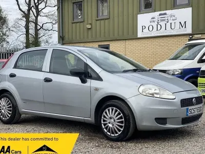 Używany Fiat Grande Punto Active 2007 Szary Hatchback
