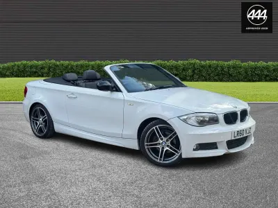 Used BMW 118 Cabriolet M Sport 2010 White Cabriolet