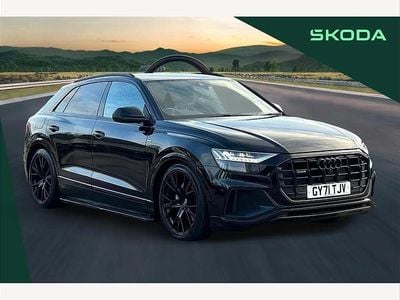 Used Audi Q8 Black Edition 286 HP (210 kW) 2021 Black SUV