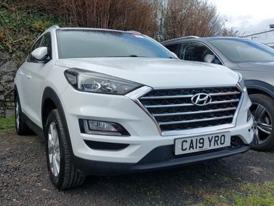 Used Hyundai Tucson SE 132 HP (97 kW) 2019 White SUV