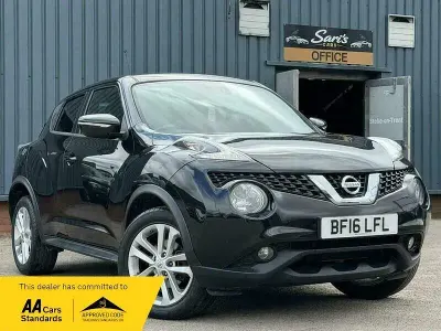 Used Nissan Juke N-Connecta 2016 Black SUV