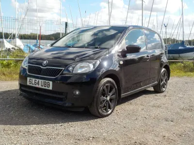 Used Skoda Citigo 75 HP (55 kW) 2014 Black Hatchback