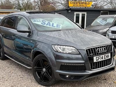 Grey Used 2014 Audi Q7 S-line plus SUV | £8,495 (Good price)