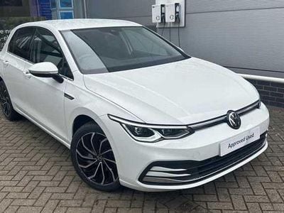 White Used 2022 VW Golf VIII Edition Hatchback | £18,289 (Fair price)