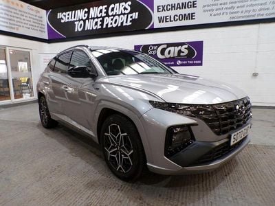 Silver Used 2023 Hyundai Tucson N Line SUV | £20,485 (Fair price)