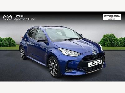 Used Toyota Yaris Hybrid 2022 Blue Hatchback