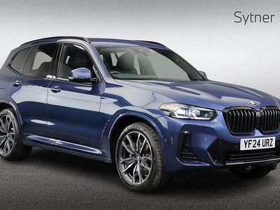 Used BMW X3 M Sport 181 HP (133 kW) 2024 Blue SUV
