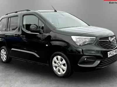 Used Vauxhall Combo S 102 HP (75 kW) 2022 Black MPV