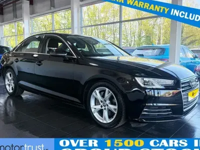 Used Audi A4 Sport 190 HP (139 kW) 2017 Black Sedan