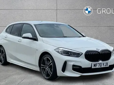 Used BMW 118 M Sport 140 HP (102 kW) 2020 Alpine white Hatchback