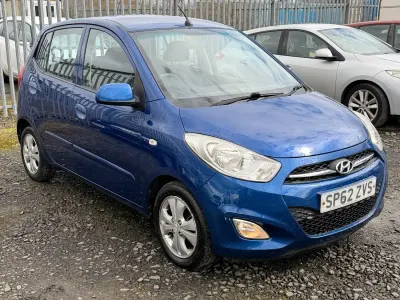 Używany Hyundai i10 Active 85 KM (62 kW) 2012 Niebieski Hatchback