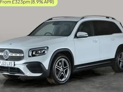 Begagnad Mercedes GLB200 AMG line 163 HK (119 kW) 2022 Vit SUV