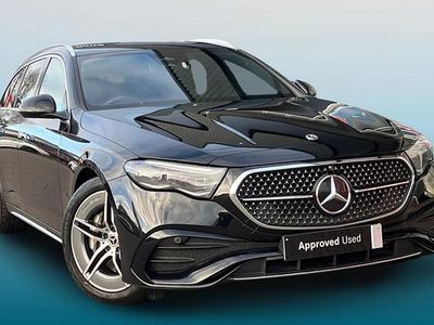 Black Used 2024 Mercedes E300 Advanced Estate | £41,995