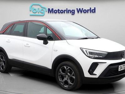 Used Vauxhall Crossland GS Line 131 HP (96 kW) 2022 White SUV