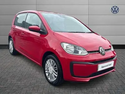 Used VW up! 65 HP (47 kW) 2021 Red Hatchback