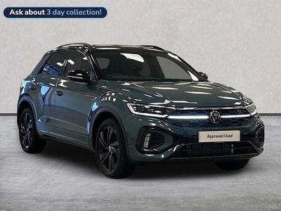 Blue New 2025 VW T-Roc Black Edition SUV | £30,264 (Fair price)