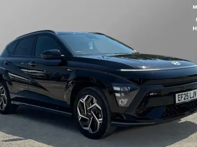 Used Hyundai Kona N Line 129 HP (94 kW) 2025 Black SUV