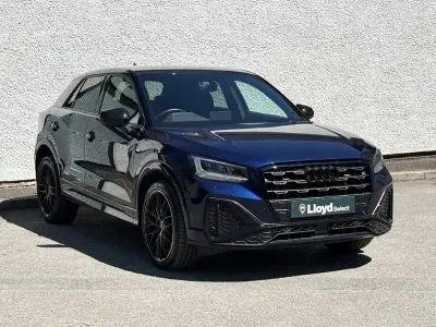 Used Audi Q2 Black Edition 150 HP (110 kW) 2023 Blue SUV