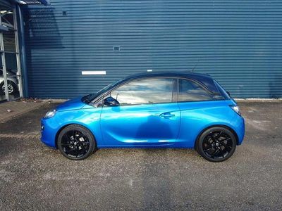 Used Vauxhall Adam S 69 HP (50 kW) 2017 Blue Hatchback