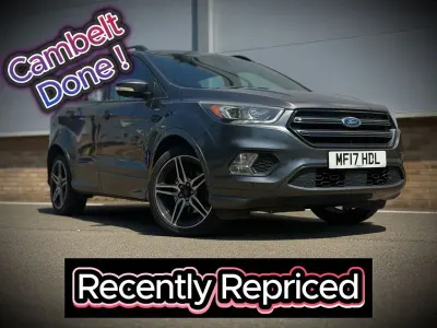 Used Ford Kuga ST-Line 150 HP (110 kW) 2017 Grey SUV