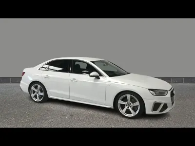 Used Audi A4 S-Line 2022 White Sedan