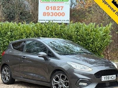 Grey Used 2018 Ford Fiesta ST-Line Hatchback | £7,999 (Fair price)