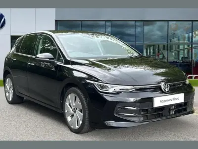 Used VW Golf VIII Match 204 HP (150 kW) 2025 Black Hatchback
