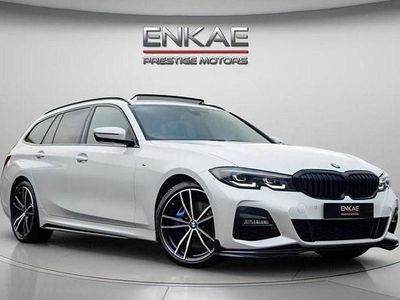 White Used 2021 BMW 320 M Sport Estate | £29,995 (Expensive)