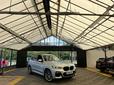 Used BMW X3 M Sport 187 HP (137 kW) 2019 Glacier silver SUV